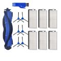 Replacement Kits for Cecotec Conga 1090 Robotic Vacuum Cleaner Accessories Hepa Filter Side Brush Roller Brush Mop Cloth Pads-2.