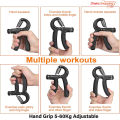 Hand Grip 5-60Kg Adjustable Hand Strengthener Grip Trainer - Hand Grip-Hand Strengtheners-Dhaka shopping zone.