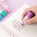 Sanrio My Melody Kuromi Lipstick Design Cartoon Rubber Eraser Cute Erasers For Kids School Office Supplies Gift Stationery.
