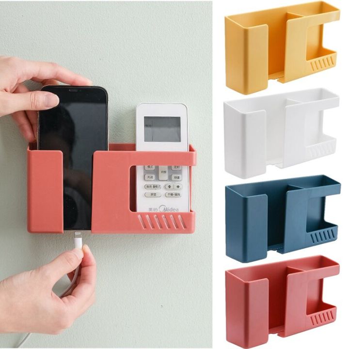 Mobile Phone Holders Phone Charger 1 Pcs Wall Mounted Hooks Storage Hanger Rack