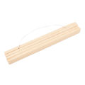Magnetic Poster Frame Hanger Reusable Easy To Install Easy Operation Wood Poster Hanger Pine Replaceable for Maps for Pictures. 