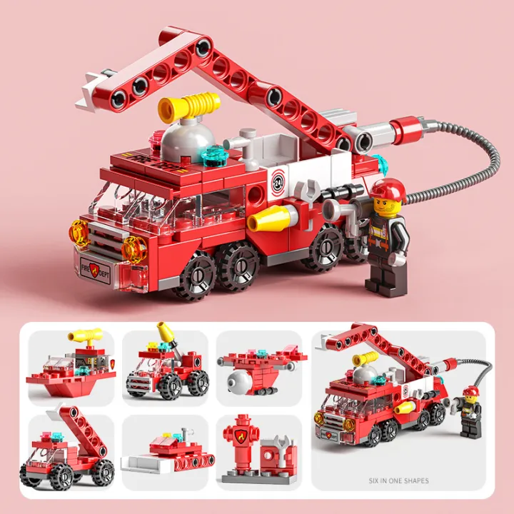 【Popular choice】 Set 6in1 3D City Street Educational Building Blocks ...