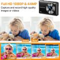 44MP Cameras 2.4 inches digital Camera HD 1080P Rechargeable Cameras with 16x Zoom Compact Camera for kids Girls camera digit.