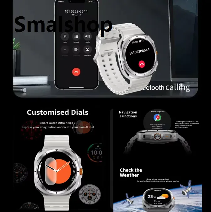 Smalshop%202024%20Original%20GT7%20Ultra%20Watch%20Galaxy%20Island%20Heart%20Rate%20AMOLED%201.52%20inch%20HD%20SCreen%20Men%20Women%20Bluetooth%20Call%20Tracker%20Waterproof%20Sport%20Fitness%20For%20Android%20All%20Smart%20Phone%20-%20Image%207