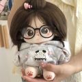 20cm Plush Cotton Doll Idol Stuffed Super Star Figure Dolls No Attribute Crying Cotton Doll Can Change Clothes Kids Gift.