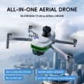 FLH P31 Pro RC Quadcopter Brushless Motor 1080p FHD Camera Foldable Design 2KM Transmission 5G/2.4GHz App Control  White Drone. 