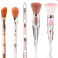 Portable Four-in-one Powder Brush Set Beauty Tools Three-in-one Makeup Brush Set. 