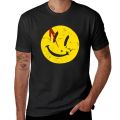 Watchmen Symbol Smile Vintage T-Shirt summer tops sports fans mens t shirts. 