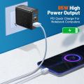 65W USB C Charger Fast Charging Charger PD Quick Charge 3.0 Wall Phone Adapter For iPhone Xiaomi 13 POCO Samsung Oneplus. 