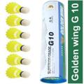 Golden Wing G10 Nylon Shuttle Cocks - 6 pcs (Any Colour). 