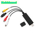 Kebidumei Capture Adapter Easier Cap USB Video Capture Device USB 2.0 Easy to Cap Video TV DVD VHS DVR for Win10 Wholesale. 