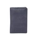 Black Leather Card Holder For Men.