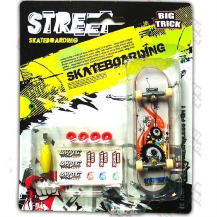 Fingerboard Skateboard Mini Finger Boards With Retail Box Skate Trucks Finger Skateboard for Kid Toys Children Gift