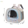 Cat Cats Bag, when Going Out, Travel Bag, Unique Breathable with Shoulder Strap blue. 