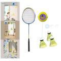 Indoor Badminton Trainer with Racket Practice for Activity.