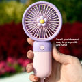 Handheld Mini Fans USB Rechargeable Small Electric Fan Student Pocket Portable Fan Mini Portable Air Conditioner. 