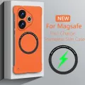 Frameless Magnetic For Magsafe Slim Case For Realme GT 6 6T GT6 GT6T Neo6 SE Neo6SE Wireless Charging Hard Back Cover. 