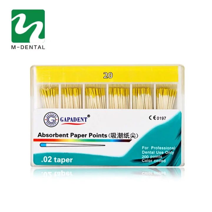 NEW 200pcs/pack 20Pack Dental Endo Root Absorbent