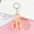 New Wednesday Addams Keychain Pendant Thing Hand Addams Family Keyring Key Chain Student School Bag Accessories Women Men Gifts.