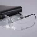 2024 New Half Frame Reading Glasses Far and Near Dual-Use Classic Business Reading Glasses 075. 