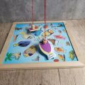 Premium Quality - Wooden Magnetic Games Fishing Toys Game Catch Worm Educational For Children Gifts Puzzle Toys - Trend and Need full. 