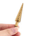 Wear Resistance Step Drill Bit Hole Cutter Hex Shank 3-13mm for Wood Metal. 