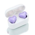 Heartbuds heart-shaped wireless earbuds love girl in-ear bluetooth noise cancelling high-quality stand. 