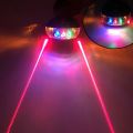Hot! 1PC/2PCS Bicycle Bike Safety Warning Led light bicycle laser lights LED Flashing Lamp Tail Light Rear Cycling 5 LED+2 Laser. 