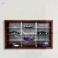 1:64 Vehicle Model Display Case Diecast Display Case Cabinet Tabletop Decor Vehicle 1:64 Diorama Parking Lot Showcase for Alloy Car Toy Cars. 