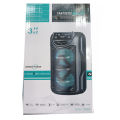 KTS Speaker GTS-1558 Portable Wireless Bluetooth Twin Loudspeakers. 