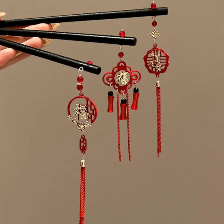 Retro%20Chinese%20Knot%20Tassels%20Hair%20Stick%20for%20Women%20Hairpin%20Antique%20Hair%20Clips%20Classical%20Headdress%20Girls%20New%20Year%20Hair%20Accessories%20-%20Image%202