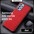 xprmy for Samsung Galaxy A52 A52 5G A52S 5G casing PU leather case soft TPU shockproof slim hard PC camera  phone cover. 