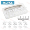 460/1550PCS Dupont Connector Kit JST-XH 2.54mm Set 2/3/4/5/6Pin Housing Adapter Male/Female Pin Header Terminal for Wire Cable. 