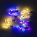 2M 20Led Mini Micro Copper Wire Light Battery Operated Led Strip String Fairy Lights.