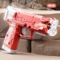 Manual burst ice blast water gun Toys revolver water gun water fight Printing Glock Water Gun -1pcs.