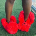 Hot Women Charmingly Naive Plush Warm Cotton Slippers Lovers Leisure House Furry Teddy Bear Slides Cartoon Creative Flip Flops. 