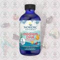 No⁤rdic Natu⁤rals Children's DHA - 530 mg Omega-3s - 119 mL - Strawberry Flavor - with EPA & DHA - for Brain, Eye & Nerve Development. 