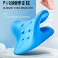 pu cervical repair massage pillow reverse arch traction cervical occipital spine stretch orthosis PU foam neck pillow wholesale. 
