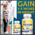 Height Growth Calcium Vitamin D Pills Natural Vegan Capsules To Grow Taller Bone Strength Without Growth Hormone 200 Softgel. 