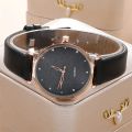 2pcs Set Womens Watches Female Clock Luxury Brand Design Women Watches Simple Fashion Ladies Watches Relogio Feminino. 