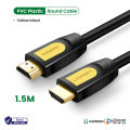 U GREEN HD101 High Speed HDMI Cable with Ethernet Gold Plated Supports 1080P and 3D for Blu Ray Player,TV, Xbox360, PS3, Apple TV. 