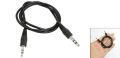 23" Long 2.5mm Male to 3.5mm Male Audio Adapter Cable. 