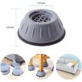 4Pcs Anti-Vibration Rubber Feet Pads - Non-Slip Washing Machine & Dryer Stabilizer.