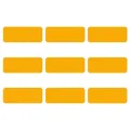 Reflective Stickers Warning Strip Reflective Tape for Clothing Reflective Stickers for Clothing Yellow. 