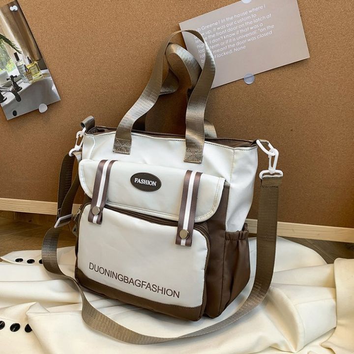 Japanese%20style%20multi%20pocket%20nylon%20waterproof%20shoulder%20bag%20tuition%20bag%20trendy%20bag%20-%20Image%203