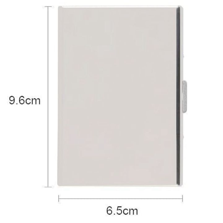 Metal%20Card%20Holder%20Wallet,Ultra%20Thin%20Stainless%20Steel%20Metal%20Wallets%20RFID%20Blocking%20Credit%20Card%20Wallet%20Holder,White%20-%20Image%207