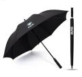 BMW Single Layer Foldable Umbrella 28" Black. 