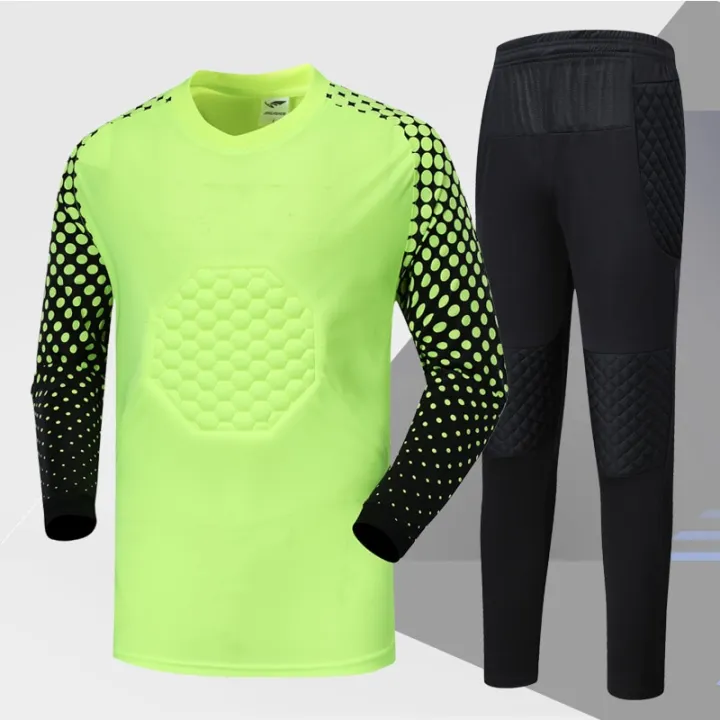 Men's%20Soccer%20Goalkeeper%20Jersey%2019/20%20Survetement%20Football%20Kit%20sports%20suits%20Goal%20Keeper%20Uniform%20Training%20Pants%20Doorkeepers%20Shorts%20-%20Image%203