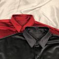 Velvet Red Luxury Clothes For Mens Burgundy Velour Shirts Mens Retro Elegant Plush Blouse Black Mens Shirts Unusual Party Club. 