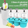 Stanley Ice Tray Mold Cube Tray Ice Beverage Cup Round Ice Shape Silicone Mold Stanley Accessories Suitable for Stanley Cups.